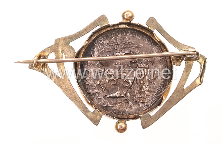 SCHWEIZ, ST.GALLEN., - Altstätten. Medaille 1906 als Brosche Bild 2