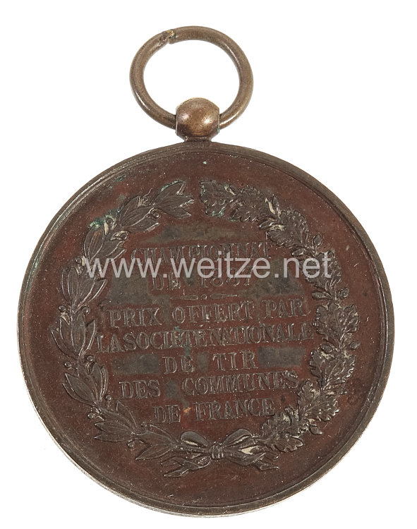 Frankreich Medaille "Championnat de 1887" Bild 2