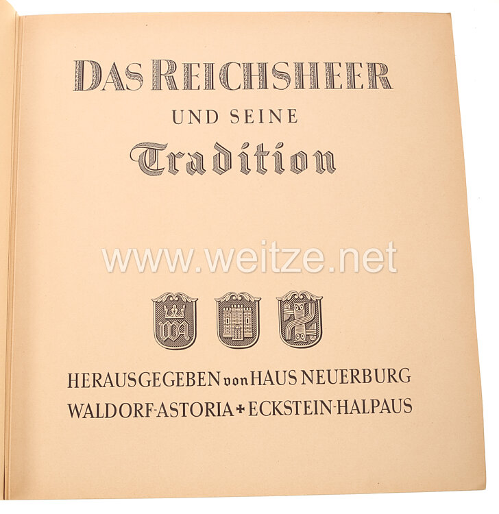 Das Reichsheer und seine Tradition, Bild 2