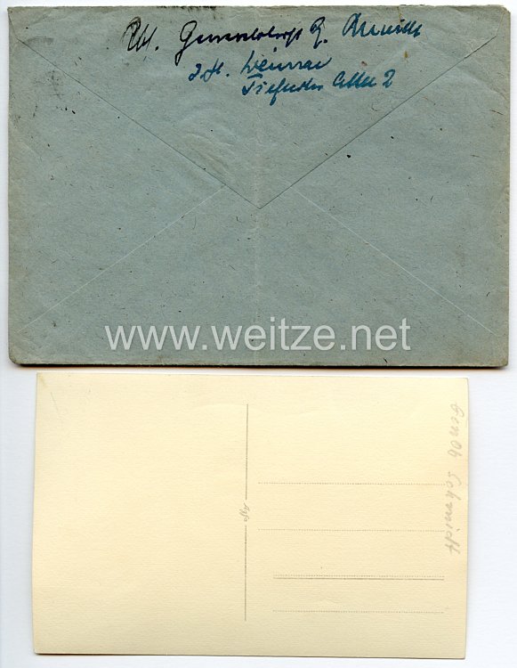 Heer - Originalunterschrift von Ritterkreuzträger Generaloberst Rudolf Schmidt Bild 2