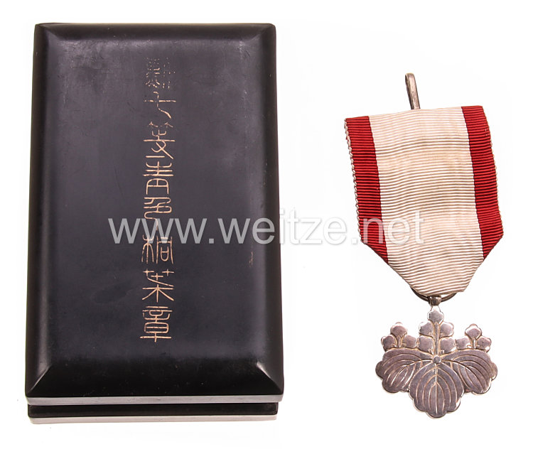 Japan, Orden der Aufgehenden Sonne Verdienstkreuz 8. Klasse Bild 2