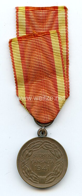 Finnland Freiheitsmedaille in Bronze 1941 Bild 2