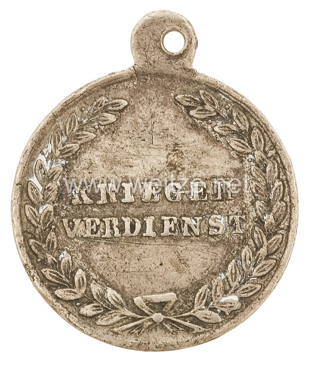 Preußen Krieger-Verdienstmedaille 1. Modell, russische Fertigung ab 1835. Bild 2