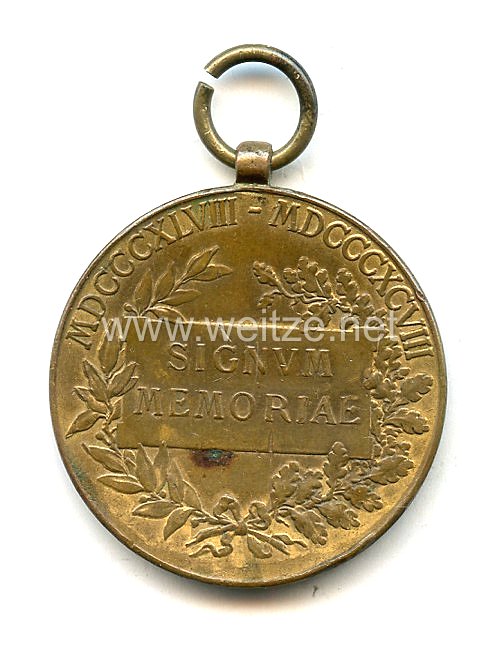 Österreich Goldene Jubiläums-Erinnerungsmedaille Bild 2